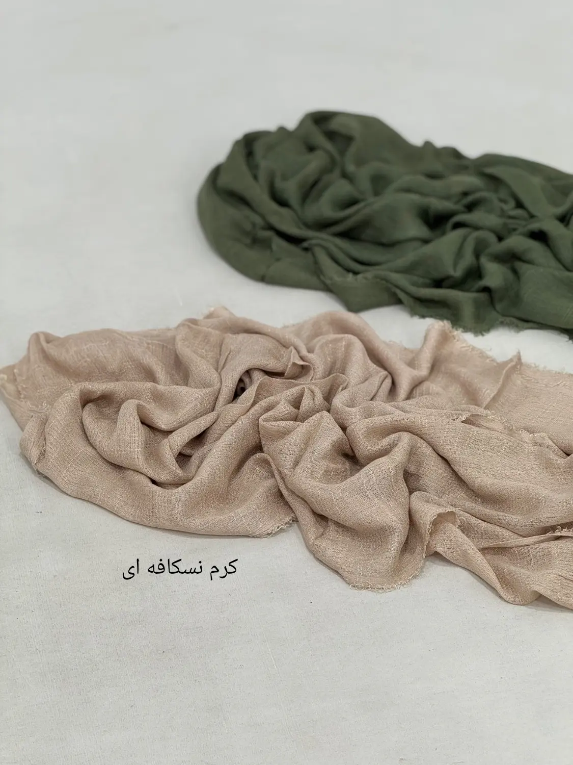 شال لینن پنبه نازگل